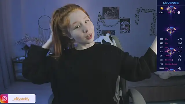 CallMeEffy1 online show from 11.22.25