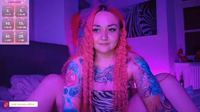 PinkHurricaneOfficial online show from 02.03.25