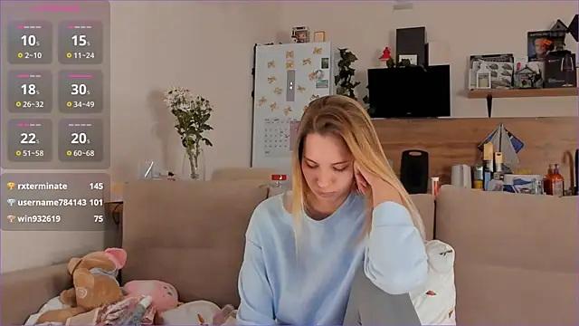 Girl alone home online show from 11.02.25