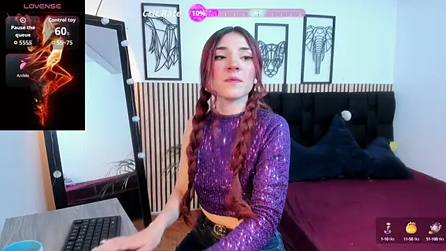 LILA ELLIOT online show from 10.07.25