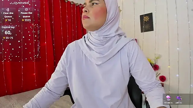 AishaAmin  online show from 10.07.25