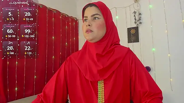 AishaAmin  online show from 04.08.26