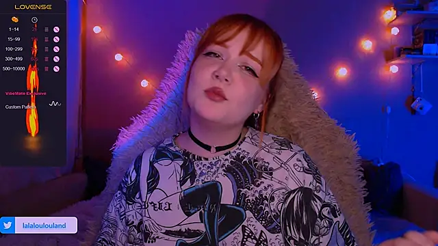 Snapshot of lala_loulou_land chatting on 01.24.25 lala loulou land online show from 01.24.25