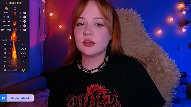 Snapshot of lala_loulou_land chatting on 03.18.25 lala loulou land online show from 03.18.25