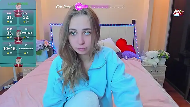 Snapshot of PerfectJulllia chatting on 12.25.24 PerfectJulllia online show from 12.25.24