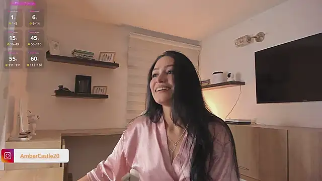 Snapshot of Amber-9 chatting on 12.18.24 Amber-9 online show from 12.18.24