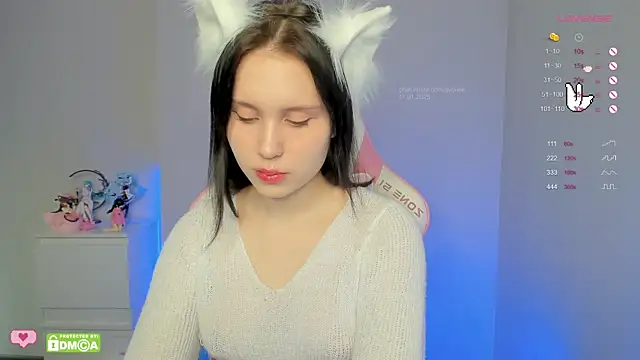 Snapshot of Gylaxie chatting on 01.11.25 Gylaxie online show from 01.11.25