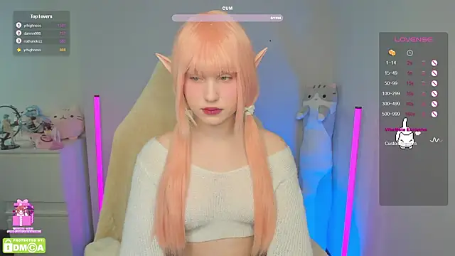 Snapshot of Gylaxie chatting on 02.23.25 Gylaxie online show from 02.23.25