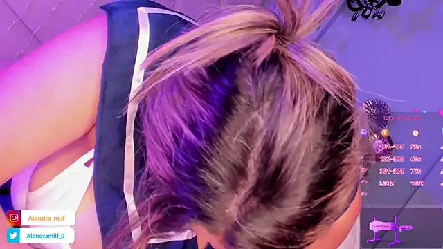 ALONDRAMILF online show from 02.05.25