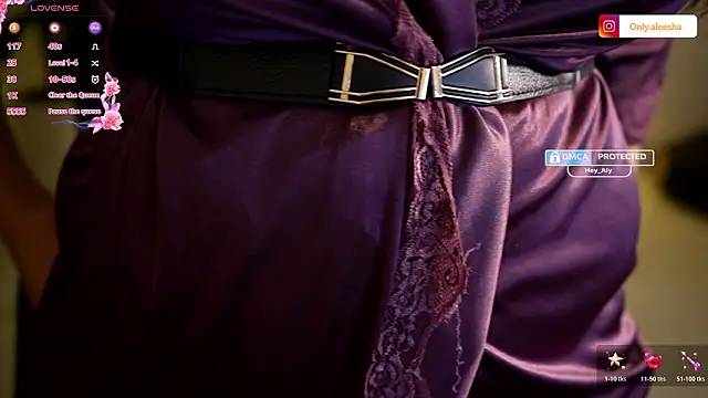 Snapshot of only_aleesha chatting on 02.26.26 only aleesha online show from 02.26.26