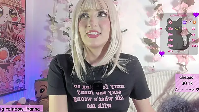 HannaRainbow  online show from 06.28.26