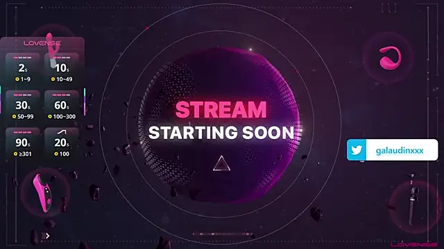 galaudin 3x  online show from 01.19.26