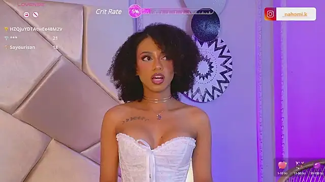 Nahomi King online show from 03.08.25