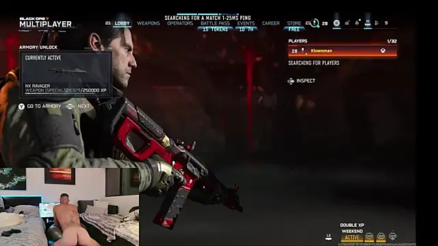 klownman1 online show from 02.08.26