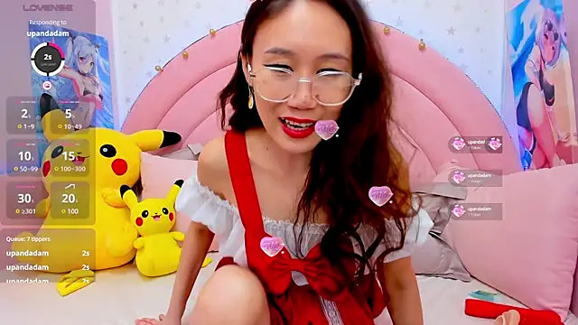 Snapshot of Nao__Chan_ chatting on 02.07.25 Nao Chan online show from 02.07.25