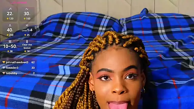 Snapshot of adaraSmiith chatting on 01.22.25 adaraSmiith online show from 01.22.25