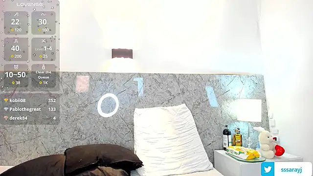 Snapshot of Saraycum chatting on 01.30.25 Saraycum online show from 01.30.25