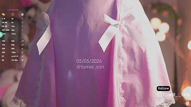 Snapshot of tomie_san chatting on 05.05.26 tomie san online show from 05.05.26