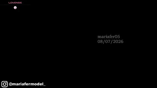 Mariafer05 online show from 07.08.26