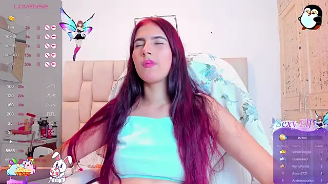 Snapshot of Dalila-1x chatting on 01.20.25 Dalila-1x online show from 01.20.25