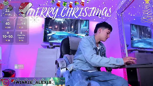 Twinkie-Alex18 online show from 12.27.24