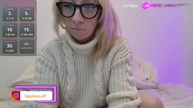 Snapshot of Giuliana_baby chatting on 01.09.25 Giuliana baby online show from 01.09.25