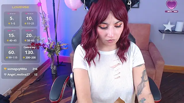 Snapshot of yumin3ko chatting on 01.27.25 yumin3ko online show from 01.27.25