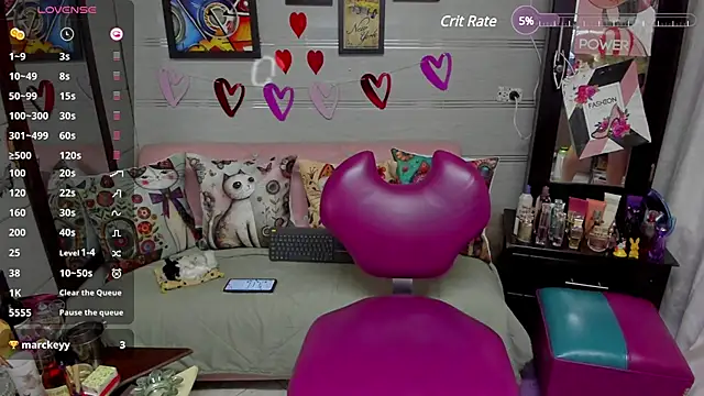 Snapshot of mirandaa_spark chatting on 02.22.25 mirandaa spark online show from 02.22.25