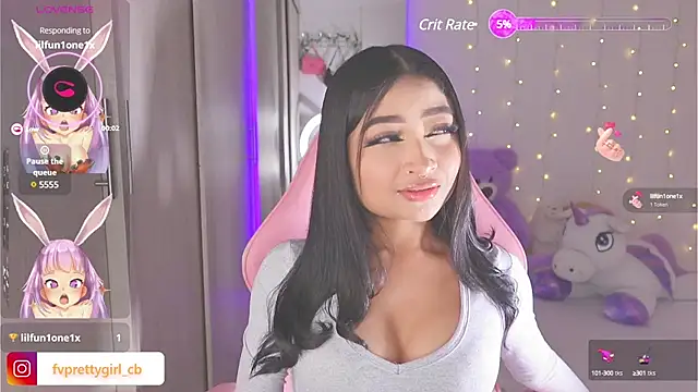 Snapshot of urfavprettygirl chatting on 02.07.25 urfavprettygirl online show from 02.07.25