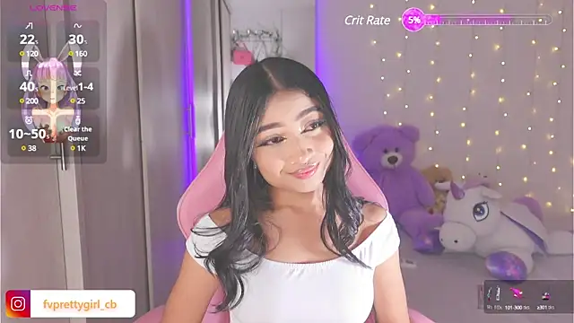 Snapshot of urfavprettygirl chatting on 02.16.25 urfavprettygirl online show from 02.16.25