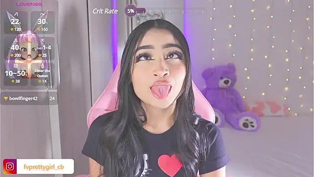 Snapshot of urfavprettygirl chatting on 03.14.25 urfavprettygirl online show from 03.14.25