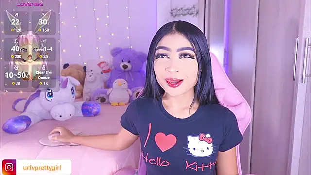 Snapshot of urfavprettygirl chatting on 07.21.26 urfavprettygirl online show from 07.21.26