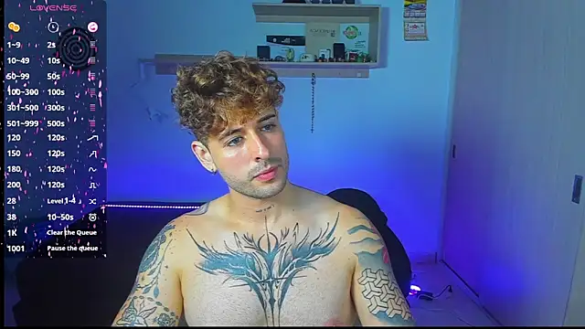Snapshot of Ares_blue chatting on 05.23.26 Ares blue online show from 05.23.26