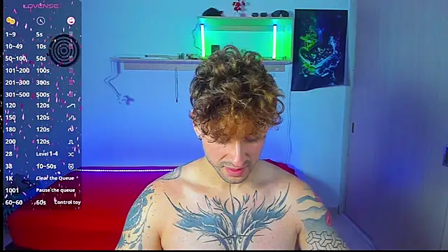 Snapshot of Ares_blue chatting on 05.30.26 Ares blue online show from 05.30.26