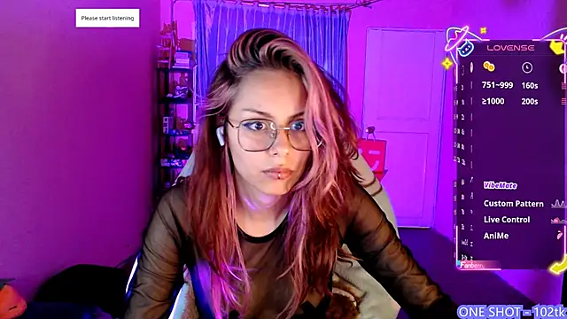 Snapshot of 7Hana7 chatting on 09.26.25 7Hana7 online show from 09.26.25