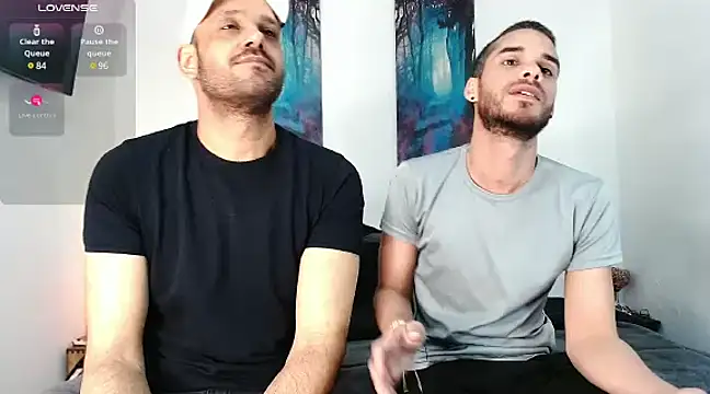 Snapshot of angelandfranco chatting on 03.10.25 angelandfranco online show from 03.10.25