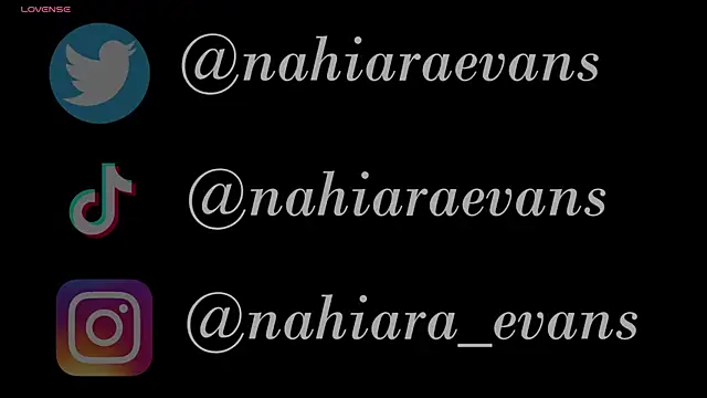 NahiaraEvans  online show from 07.28.26