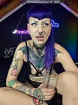 Purple Coffin666 online show from 03.15.25