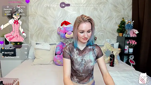 MilanaBlueberry online show from 12.18.24