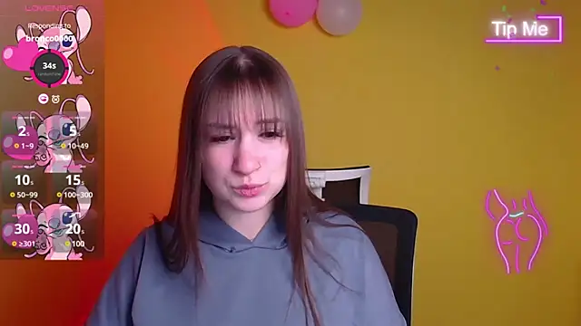 Snapshot of Evelina_GG chatting on 02.25.25 Evelina GG online show from 02.25.25