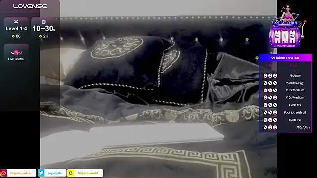 Niquitasparkles online show from 04.17.26