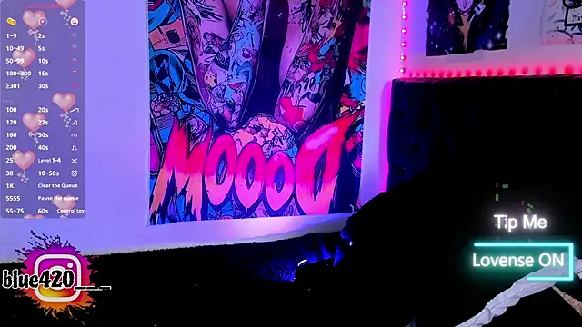 Skyler  blue4 online show from 12.14.25