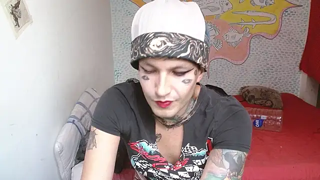 Snapshot of Party_trans chatting on 02.19.25 Party trans online show from 02.19.25