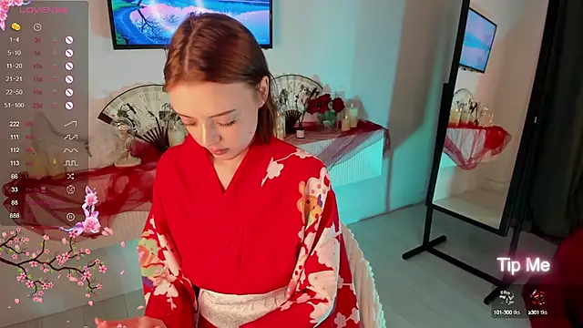 Snapshot of ellyford chatting on 03.18.25 ellyford online show from 03.18.25