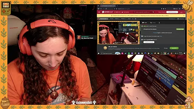 ziahoneyzlutt online show from 11.21.25