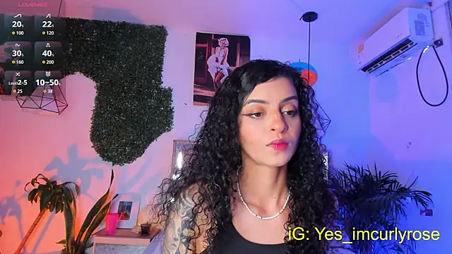 CurlyRose   online show from 09.10.25