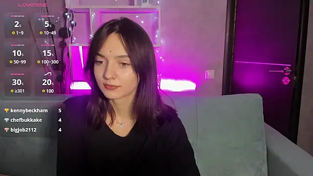 Snapshot of Kira_Ke11y chatting on 01.07.25 Kira Ke11y online show from 01.07.25