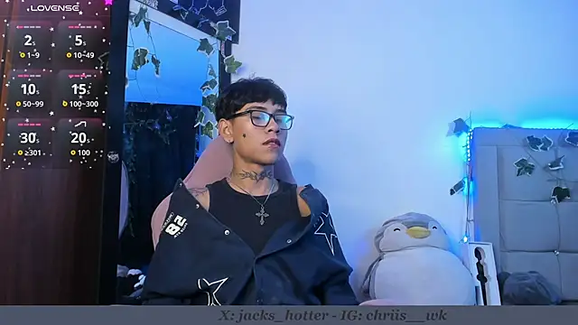 Snapshot of jacks_hotter chatting on 11.21.25 jacks hotter online show from 11.21.25