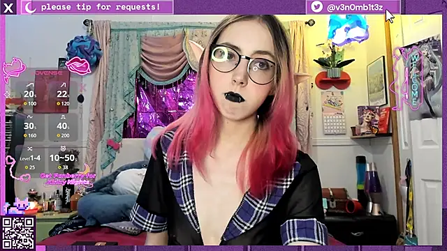 Snapshot of v3n0mb1t3z chatting on 03.24.26 v3n0mb1t3z online show from 03.24.26