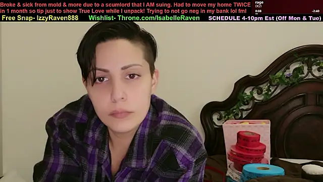 Snapshot of IsabelleRaven chatting on 03.10.26 IsabelleRaven online show from 03.10.26